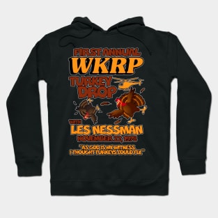 Thanksgiving 1st Annual WKRP Turkey Drop Hoodie